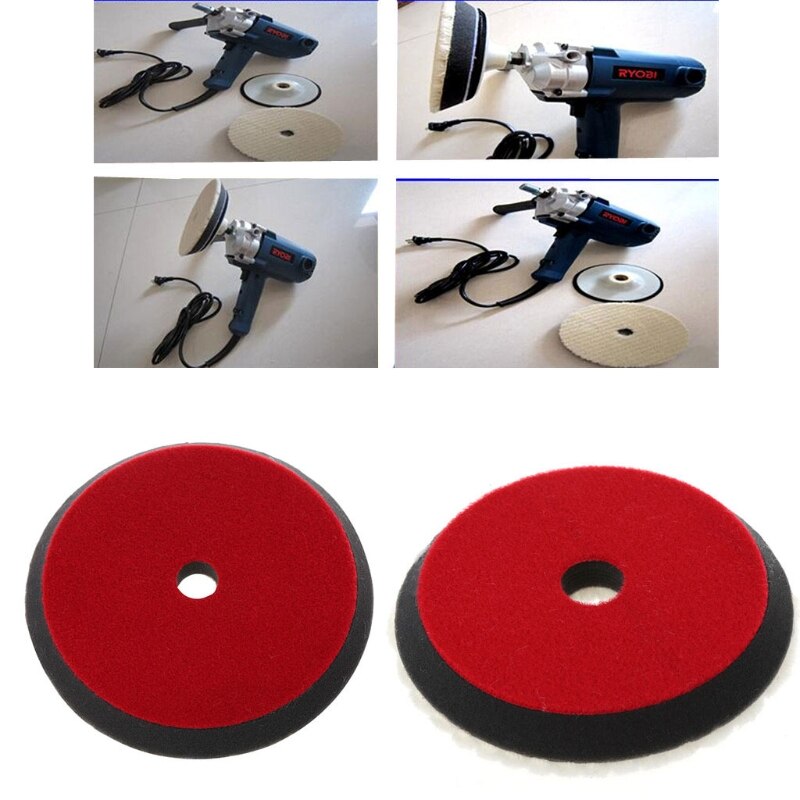 OOTDTY 7 & 180mm ڵ ڵ Ʈ    е Professional Detailing Mixed Color/OOTDTY 7& 180mm Car Auto Soft Wool Buffing Polishing Pad Profession